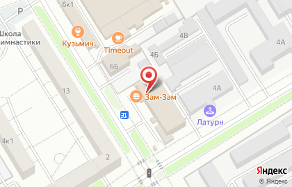 Супермаркет Магнит у дома в Чебоксарах на карте