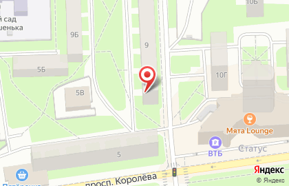 Участковый пункт полиции №10 на улице 50-летия ВЛКСМ на карте