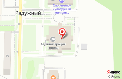 Клиентская служба ПФР в г. Радужный на карте