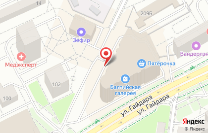 Салон оптики Оптика.39 в Ленинградском районе на карте