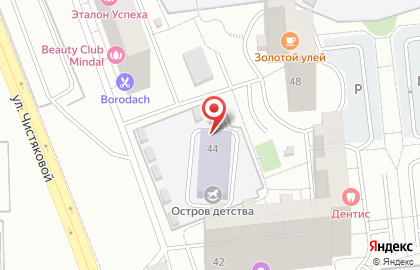 Детский сад Остров детства на Кутузовской улице на карте