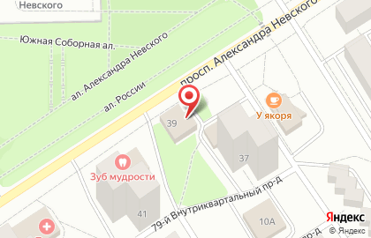 Приходская библиотека, Александро-Невский кафедральный собор на карте