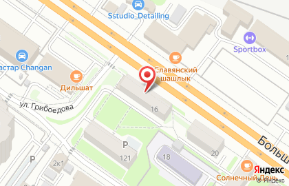 Торговая компания Красим дом на Большевистской улице на карте