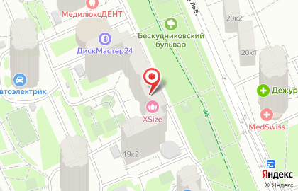 Ателье Фру-Фру на Бескудниковском бульваре на карте