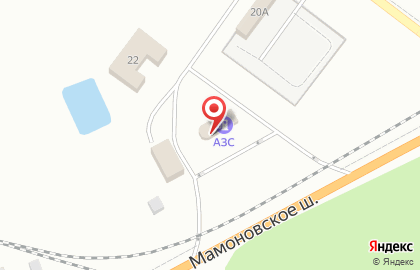 АЗС Евро Ойл в Московском районе на карте