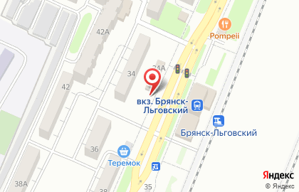 Пекарня Горячая выпечка на Белорусской улице на карте