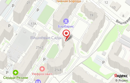 Салон-парикмахерская Анюта на Вишнёвой улице на карте