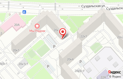 Новокосино-4, ЖСК на карте