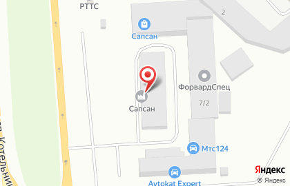 Транспортная компания ПЭК в Солонцах на карте