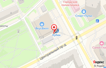 Магазин детских товаров Кораблик на улице Дзержинского на карте