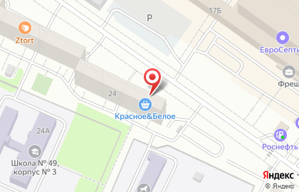 Магазин Красное & Белое в Москве на карте