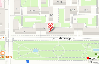 Международная коллегия адвокатов Санкт-Петербург на проспекте Металлургов на карте