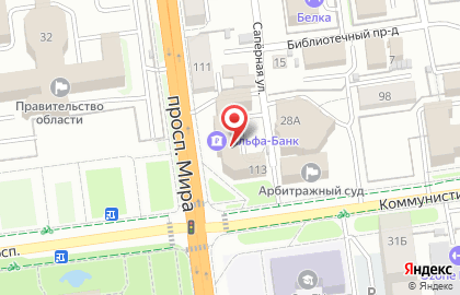 Югснаб в Южно-Сахалинске на карте