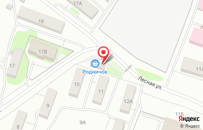 Продуктовый магазин Родничок в Ханты-Мансийске на карте