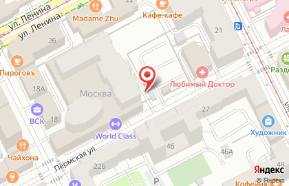 Автостоянка М-сити на карте