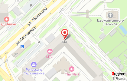 Академия Мастеров в Советском районе на карте