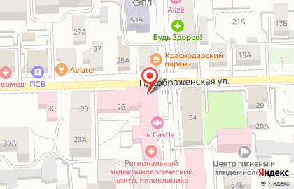 Магазин овощей и фруктов Витамин на Преображенской улице на карте