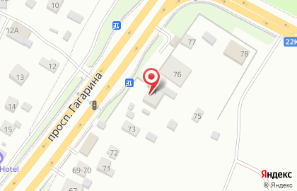 Салон-ателье Арива декор в Нижнем Новгороде на карте