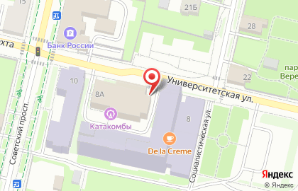 Автошкола Форсаж на Советском проспекте на карте