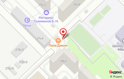 Мини-маркет на Мичуринском проспекте на карте