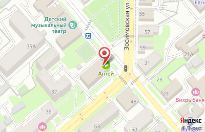 Магазин Живое пиво на Зосимовской улице на карте