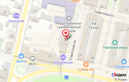 Почта Банк во Владимире на карте
