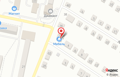 Магазин мебели Мебель на Черниговской на карте
