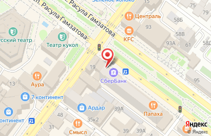 Кафе Burgers в Советском районе на карте