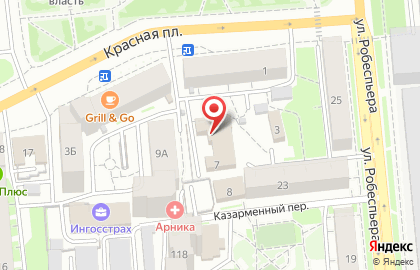 Аудитпромстрой в Железнодорожном районе на карте