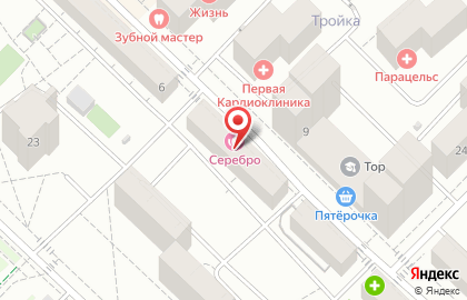 Салон-парикмахерская Каприз на улице Салтыкова-Щедрина на карте