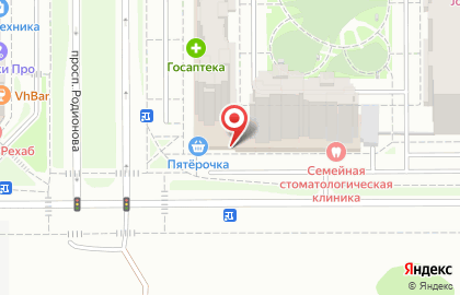 Компьютерный клуб Cyber:x в Калининском районе на карте