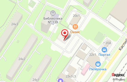 Компания Инфоком на Каспийской улице на карте
