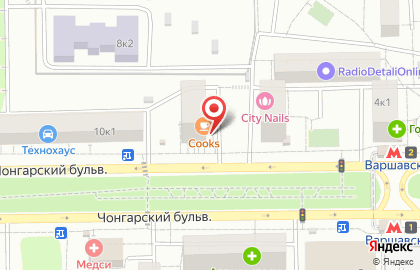 Магазин женской одежды Ивановский трикотаж на Чонгарском бульваре на карте
