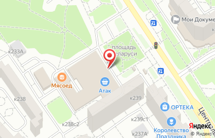 Магазин Тамбовский дворик в Зеленограде на карте