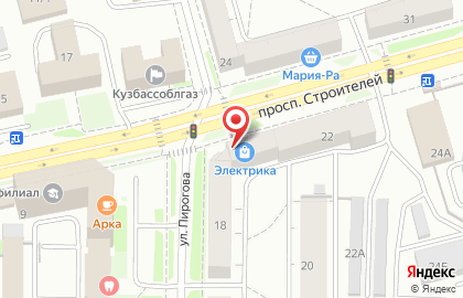 Магазин Электрика в Новокузнецке на карте