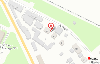 Ритуальная фирма Вечность в Вологде на карте