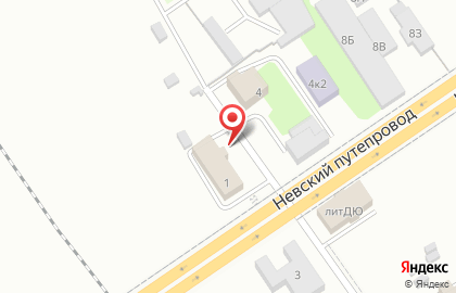 Санкт-Петербургский отряд Ведомственная охрана железнодорожного транспорта РФ на карте