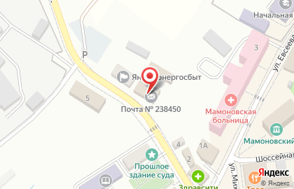 Почта Банк в Калининграде на карте