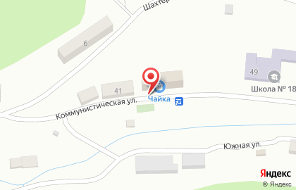 Продовольственный магазин Милана на Коммунистической улице на карте