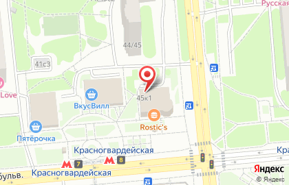 Банкомат МКБ на Ореховом бульваре, 45 к 1 на карте