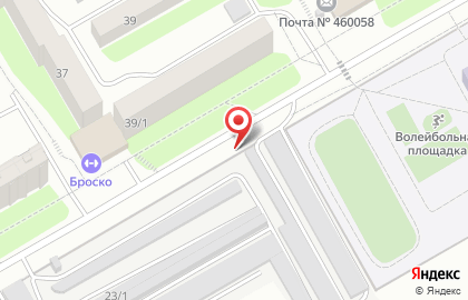 Шиномонтажная мастерская в Ленинском районе на карте
