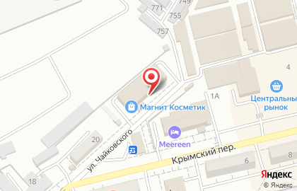 Магазин фиксированных цен Fix price на улице Чайковского на карте