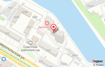 Студия раннего развития Умейка на Ставропольской улице на карте
