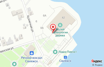 Музей археологии дерева на карте