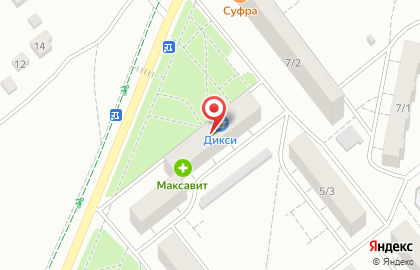 Супермаркет Дикси на Зои Космодемьянской на карте