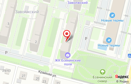 Группа компаний Новый город на улице Сергея Есенина на карте