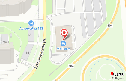 Автостоянка в Москве на карте