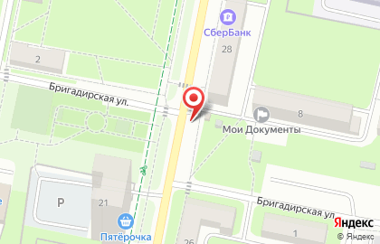 Киоск по продаже фруктов и овощей на Краснополянской улице на карте
