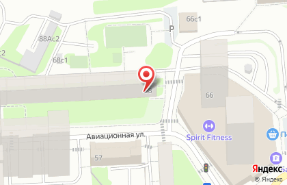 Столовая в Москве на карте