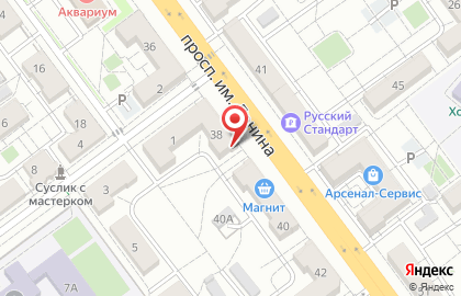 Юридический супермаркет в Волгограде на карте
